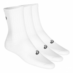 Tripack Calcetines Asics Crew Blanco