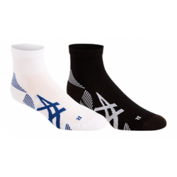 Calcetines Asics Blanco/Negro Pack 2