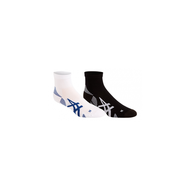 Calcetines Asics Blanco/Negro Pack 2