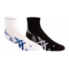 Calcetines Asics Blanco/Negro Pack 2