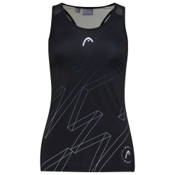 Camiseta Head Play Tech Print Padel/Black