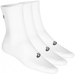 Tripack calcetin Crew Asics Blanco