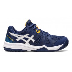 Gel Padel Pro 5 Gs Junior Deep Ocean/White