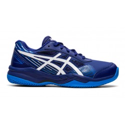 Gel Game 8 Clay/OC Gs Junior Dive Blue/White