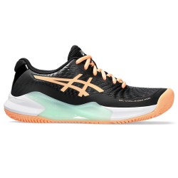 Asics Gel Challenger 14 Padel Black/Bright Sunstone