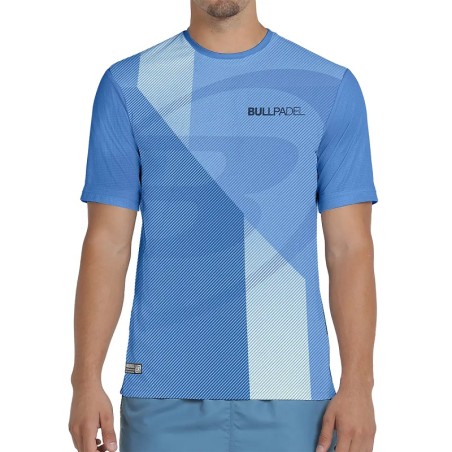 Camiseta Bullpadel Brumo Azul Atómico