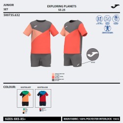 Conjunto Joma Junior Camp Coral