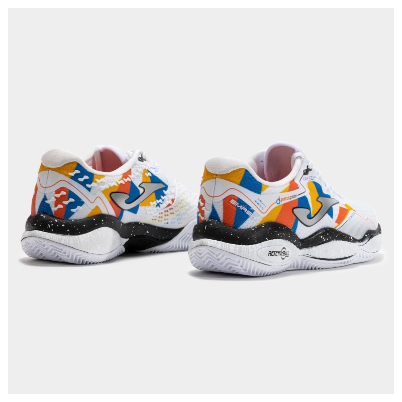 Joma Smash Men 2352 White/Orange Blue