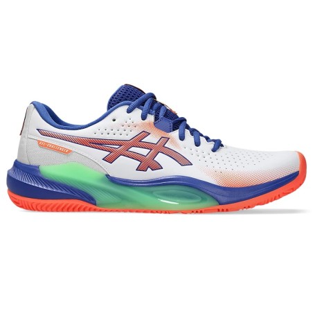 Asics Gel Challenger 15 Padel White/Vivid Coral